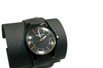 Kenneth Cole Watch men's Metal tone Watch KC50489004 Rubber strap 43 mm  - Image 1 of 4