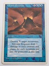 Magic: The Gathering💎Volcanic Eruption💎1995 Deck Master 4th Edition🌟MTG🌟1