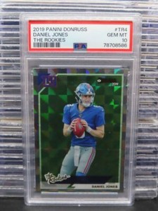 2019 Donruss Daniel Jones Elite Series Rookies RC #4 PSA 10 GEM MT Giants