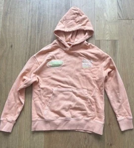 Zara Kids Girls Hawaii Mood Surf Vibes Hooded Sweatshirt Size 11-12 New - Picture 1 of 4