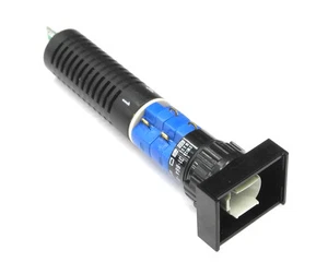 Interruptor de encendido y apagado rectangular de 2 velocidades 5/8" EAO 31-864.025 con circuito intermitente de lámpara. ES - Imagen 1 de 2