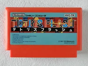 TETRIS FLASH NES Nintendo Famicom From Japan - Picture 1 of 8