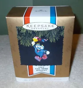 1996 Hallmark Keepsake Izzy The 1996 Mascot Christmas Ornament - Picture 1 of 3