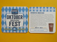 Beer Coaster ~ CONFLUENCE Brewing Co Oktoberfest ~ Des Moines, IOWA Since 2012