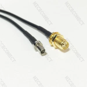 Conector SMA a TS9 macho para módems USB Sierra cable inalámbrico USB301 RG174 15 cm - Imagen 1 de 3