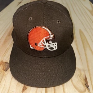 Cleveland Browns Vintage EE. UU. 100 % Lana New Era 59Fifty Sombrero Ajustado 7 3/4 - Imagen 1 de 7