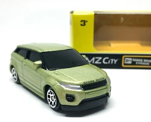 Range Rover Evoque Metallic Green RMZ City 1/64 (3") in Package - Picture 1 of 8