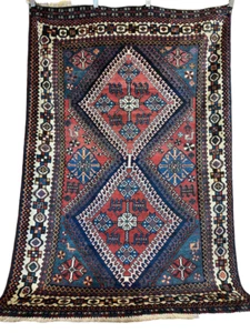Handgeknüpfter Perser Orientteppich Gaschgai  215x140 cm - Bild 1 von 24