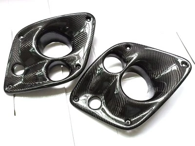 For 2002-2006 Mini Cooper R53 2004 2005 Carbon Fiber Fog Light Covers Set - Image 1 of 4