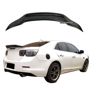 For Chevrolet Malibu XL 12-20 Carbon Fiber Duckbill Rear Trunk Spoiler Wing Lip - Bild 1 von 2