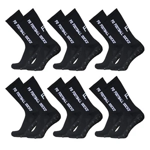 6 PAAR FUßBALLSOCKEN ANTIRUTSCH SPORTSOCKEN GRIP SOCKEN 39-46, DIV. SPORTARTEN - Bild 1 von 4