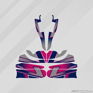 KOSMIC 2015 M8 STYLE FULL KART STICKER KIT - KARTING - OTK - JakeDesigns - Picture 1 of 1