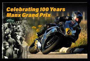 ISLE OF MAN  2023  MANX GRAND PRIX  CELEBRATING 100 YEARS  PRESTIGE BOOKLET  MNH - Picture 1 of 6