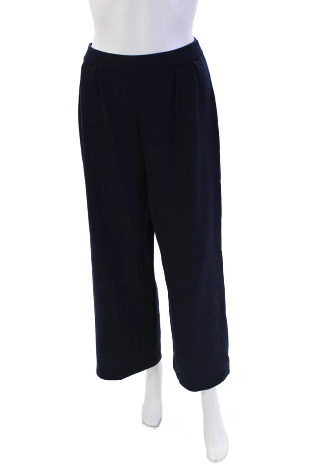 Pantalones para mujer St. John Collection By Marie grises de pierna recta azul talla 4 Foto 1 de 4