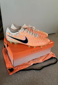 Nike Tiempo Legend 10 Elite NU FG 'Guava Ice' DZ3176-800 Para hombres Talla 12.5 NUEVO - Imagen 1 de 14