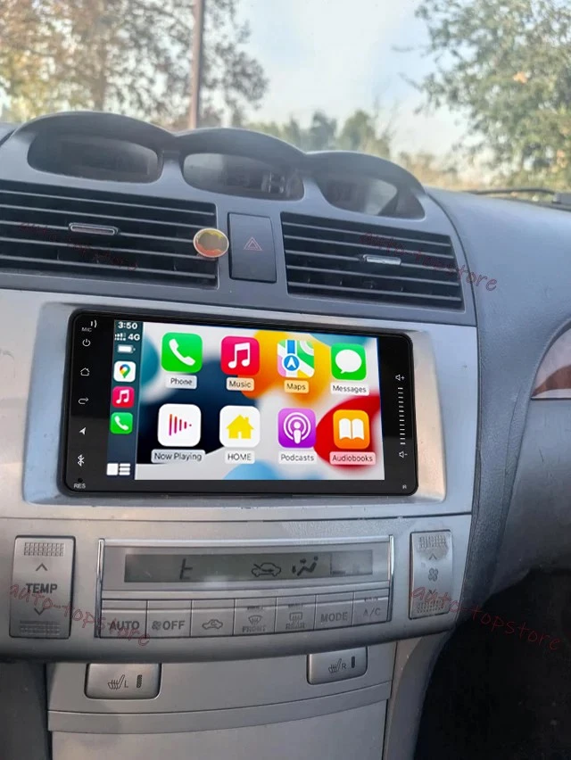 Radio de coche estéreo 2+32 GB CarPlay para Toyota Solara 2004-2008 Android 13 GPS navegación Foto 1 de 4