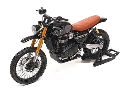 Corgi 1/12 Scale CC08403 Triumph Scrambler 1200XE Norway Bond 007 No Time To Die - Image 1 of 4