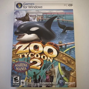 Zoo Tycoon 2 Marine Mania Expansion Pack Sealed - Picture 1 of 5