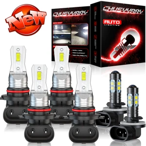 For Pontiac Grand Prix 2004 - 2007 2008 Combo LED Headlight + Fog Lights Bulbs - Picture 1 of 16