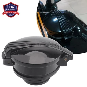 Recloser Motorcycle Fuel Cap Gas Tank Cover For Triumph Bonneville Bobber T120 - Picture 1 of 9