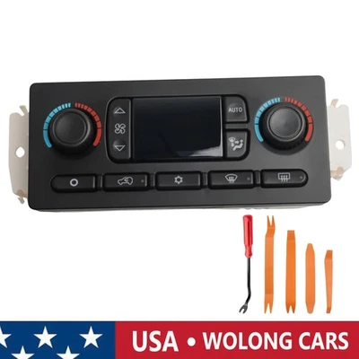 Vehicle Climate Control Module Fits for GMC Sierra 3500 GMC Sierra 3500 Classic - Image 1 of 4