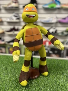 Muñeco de peluche Teenage Mutant Ninja Turtles Miguel Ángel 10" TMNT Nickelodeon 2014 - Imagen 1 de 8