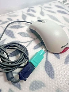 Microsoft Wheel Mouse Optical USB & PS/2 Model 53121 – Pre-Owned, Tested - Picture 1 of 5