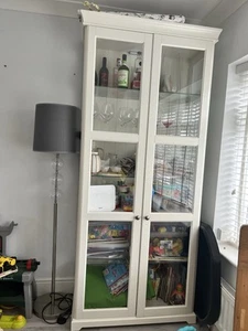 IKEA Glass Display Cabinet with 3 Shelves - Picture 1 of 1