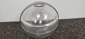 Cubo de hielo vintage MCM Paolo Tilche Guzzini Stella esfera lucite transparente globo - Imagen 1 de 6