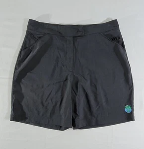 LN ANTIGUA Desert Dry Women's 14 (Actual 35.5" x 7") Black Golf Shorts - Picture 1 of 10