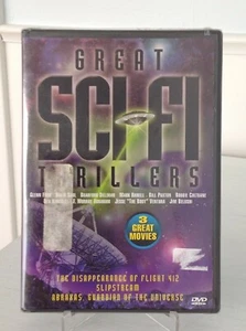 GREAT SCI-FI THRILLERS (Disappearance Of Flight 412 / Slipstream / Abraxas) NEW - Imagen 1 de 3