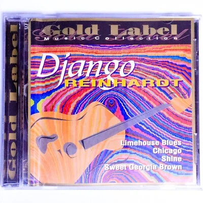 Varios Artistas - Django Reinhardt Gold Label Music Collection (CD) Gypsy Jazz Foto 1 de 4