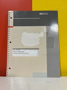 HP 08498-90008 8498A Fixed Attennuator Operating & Service Manual - Picture 1 of 2