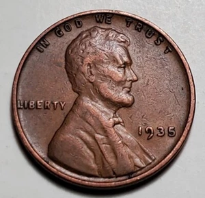 Lincoln Wheat Penny 1935 P #C5981 - Imagen 1 de 2
