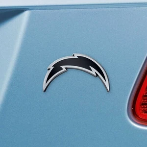 Los Angeles Chargers Emblema auto 3D cromato metallo resistente - Foto 1 di 3