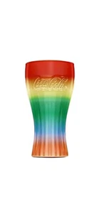 3er Set Regenbogenglas 2023 Mc Donalds Crew Limitierte Auflage Coca Cola Gläser - Bild 1 von 2