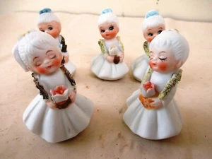Antique Doll Frozen Charlotte Miniature All Bisque Dollhouse China Head Germa F3 - Picture 1 of 7