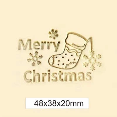 Merry Christmas Soap Stamp - image 1 of 4