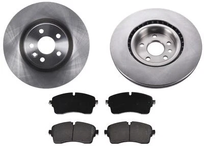 Front Coated Disc Brake Rotors Pads For Land Rover Discovery Sport HSE 2018 2019 Foto 1 de 4