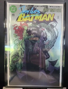 BATMAN #609 CVR J FACSIMILE FOIL FIRMATO JEPH LOEB NO COA - Foto 1 di 1