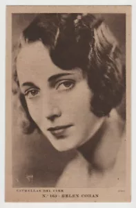 Helen Cohan vintage 1930s Estrellas del Cine Postcard from Spain #163 E5 - Picture 1 of 2