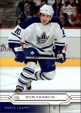 2004-05 Upper Deck Carolina Hurricanes Hockey Card #32 Ron Francis