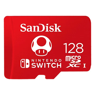 Sandisk Micro SD Memory Card For Nintendo Switch Gaming Console 128GB Storage - image 1 of 4