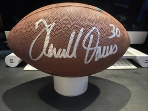 TERRELL DAVIS signed Wilson football BRONCOS - Picture 1 of 2