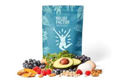 Relief Factor Support for Temporary Relief of minor Aches and Pains 60 Packets - Image 1 of 3