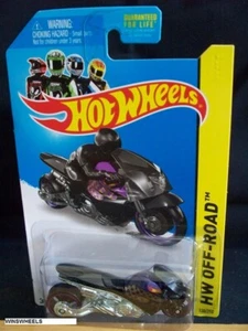 2014 HOT WHEELS #130 -1 STREET NOZ PURP 3S 💰😍💎AM CARD OFF ROAD - Picture 1 of 1