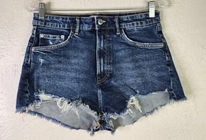 Zara Womens Blue Jean Shorts Size 8 Good Condition! - Picture 1 of 16