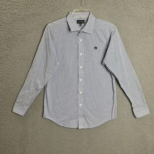 Lauren Ralph Lauren Button Down Shirt Youth Size 18 Long Sleeve Casual Plaid - Picture 1 of 11