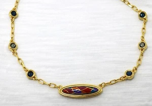 Brighton COLORMIX NWT $98 Gold Multi Color Enamel & Crystal Necklace - Picture 1 of 3