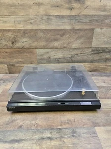 Sony PS-LX240 Stereo Turntable. Ortofon Cartridge. Cleaned & Tested NEEDS NEEDLE - Picture 1 of 6